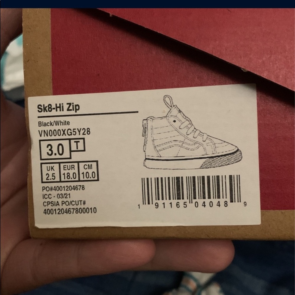 Baby Vans shoes